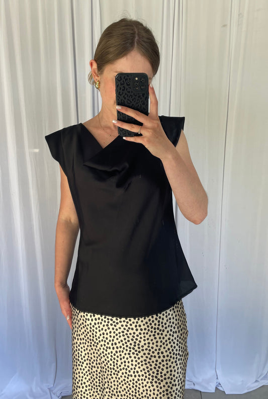 Blouse Victoire - Noir