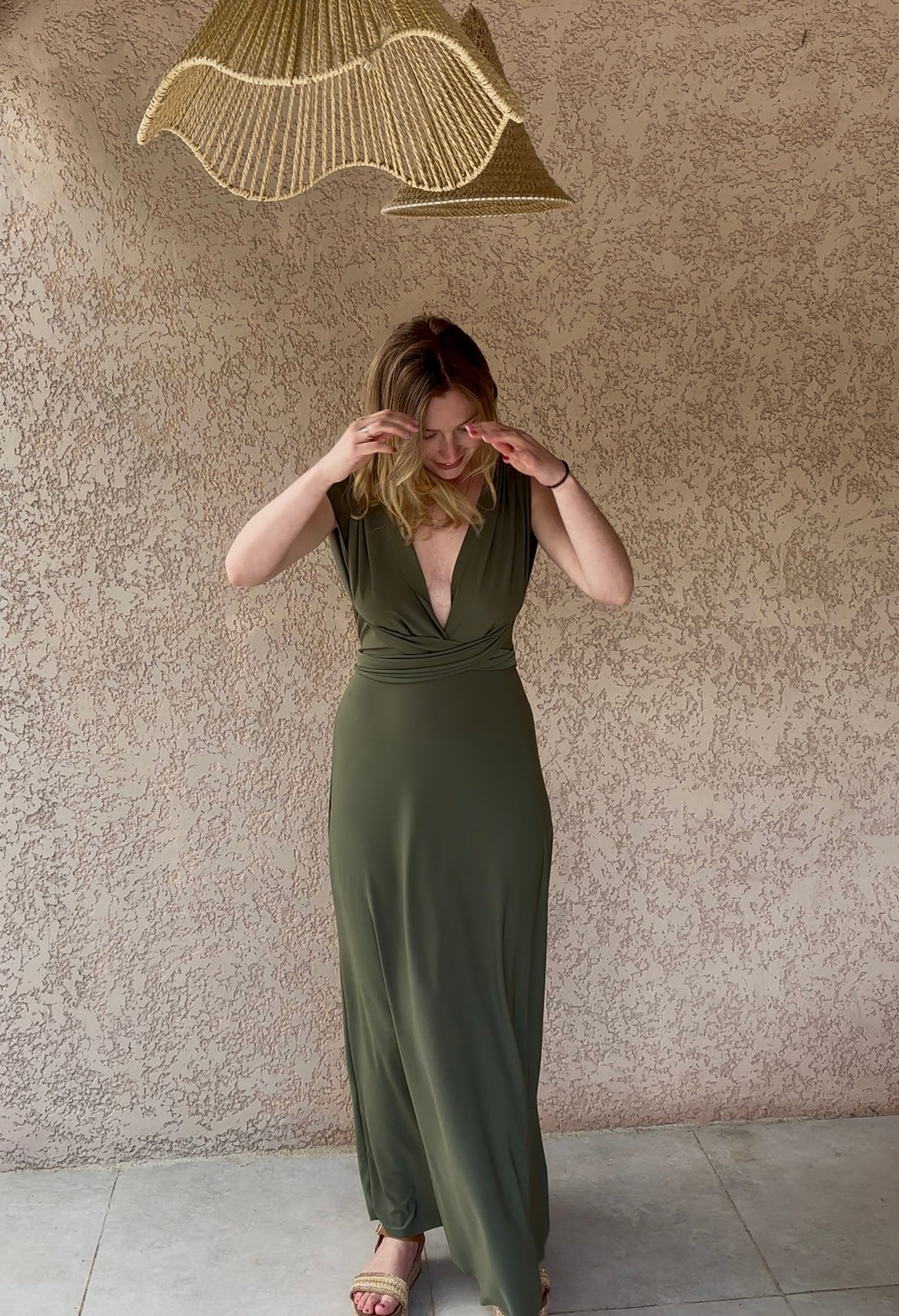 Robe Maëlyne - Kaki