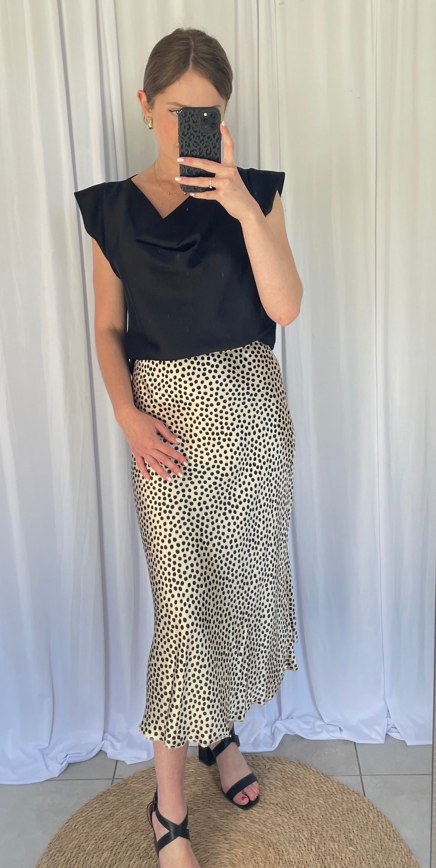 Blouse Victoire - Noir