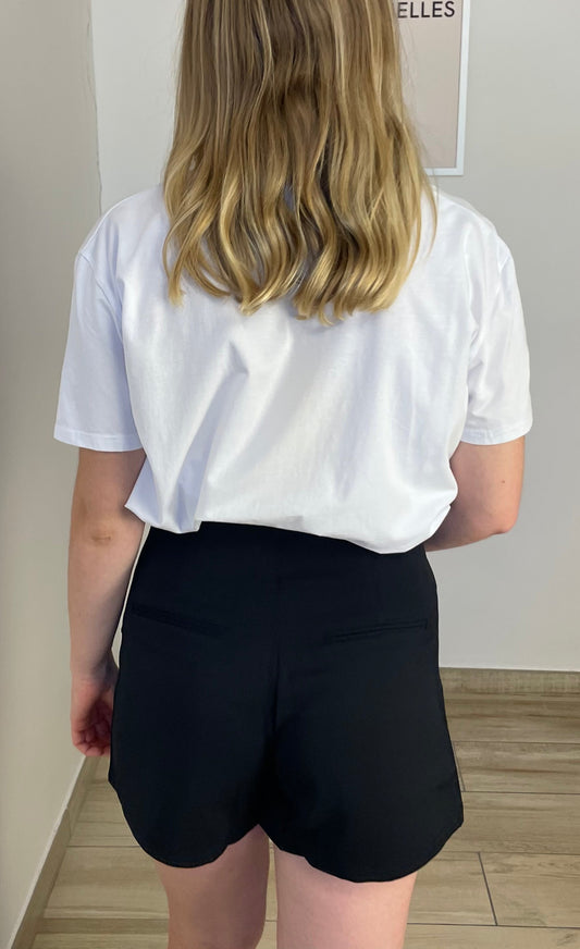 Jupe-short Jade - Noir