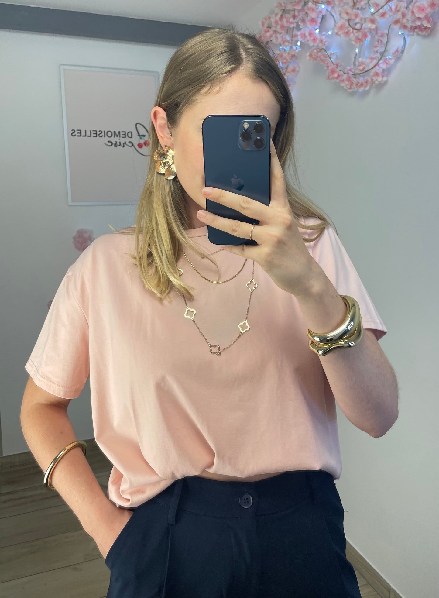 T-shirt Lison - Rose