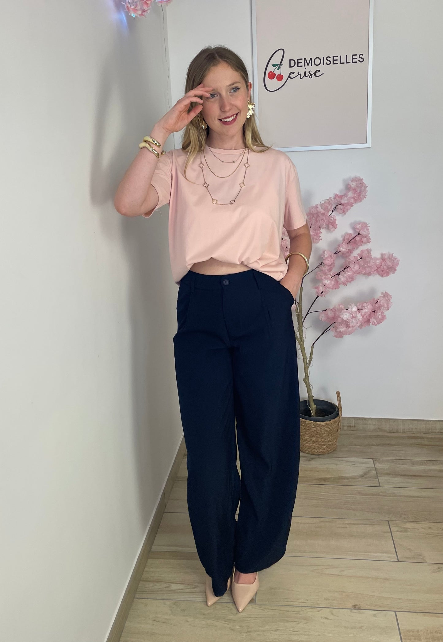 T-shirt Lison - Rose