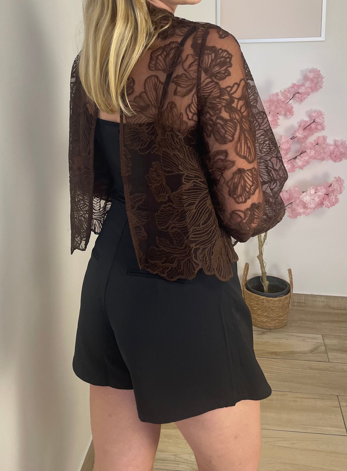 Blouse Maïwenn - Choco