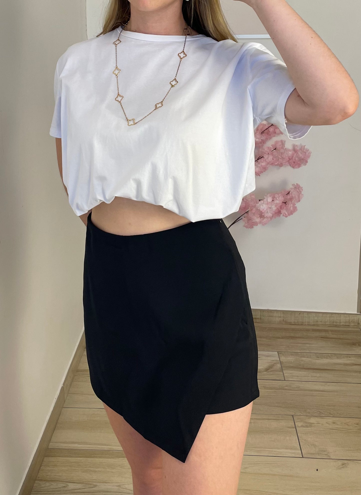 Jupe-short Jade - Noir