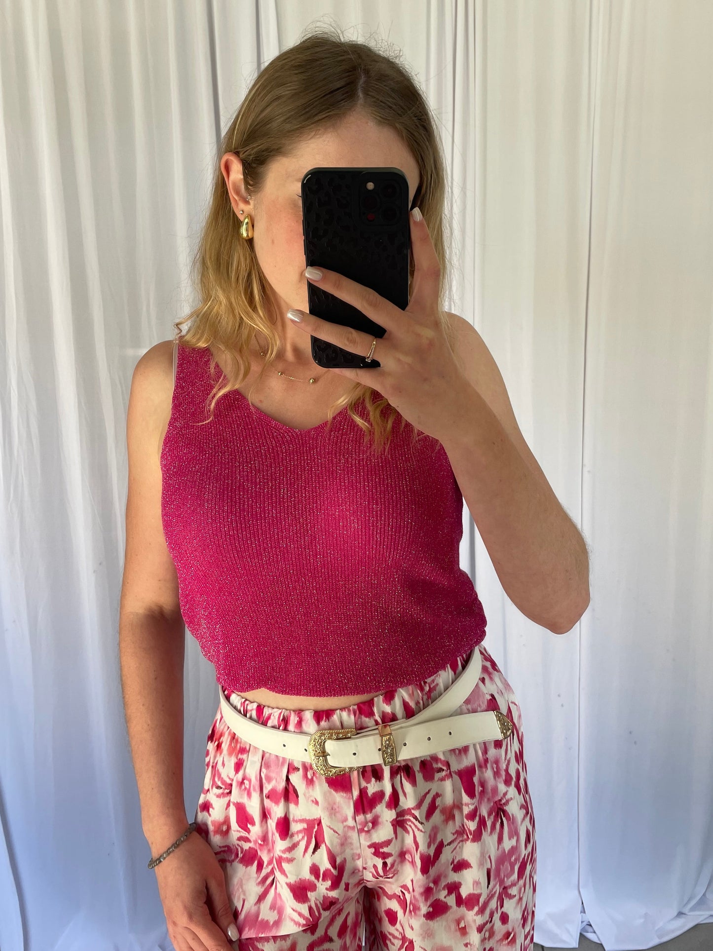 Top Divina - Fuchsia