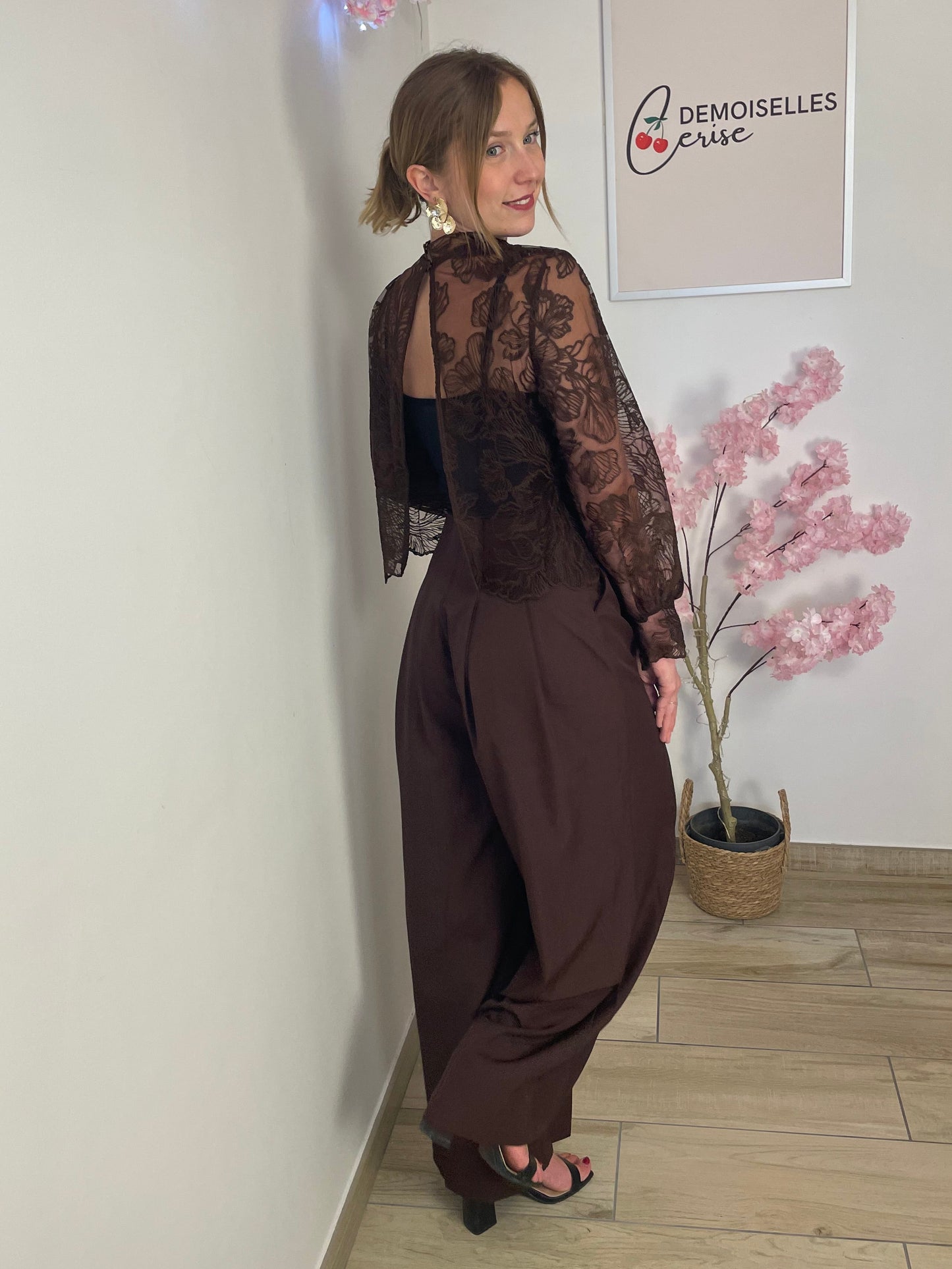Blouse Maïwenn - Choco