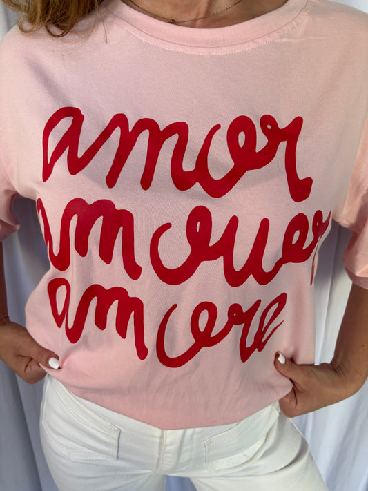 T-shirt Amour